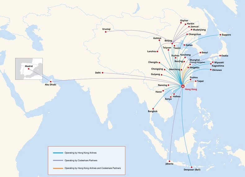 Thông tin về hãng hàng không HongKong Airlines