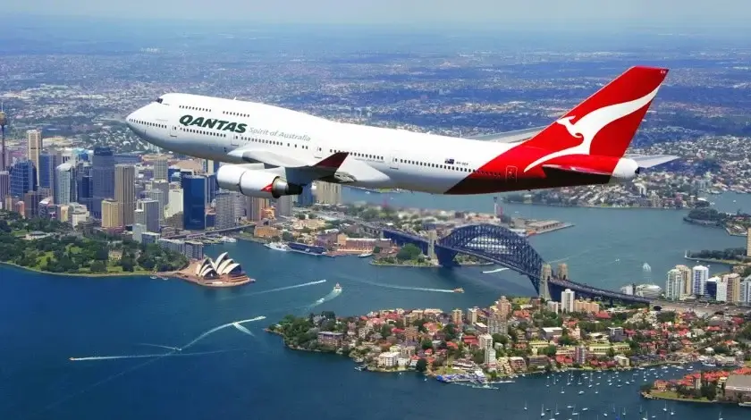 Vé máy bay hãng Qantas